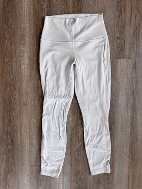 lululemon athletica High-Waist White Leggings